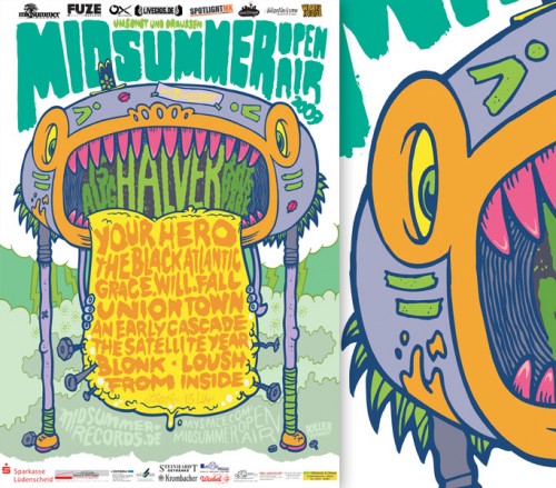midsummer open air 2009 plakat midsummer09_plakat