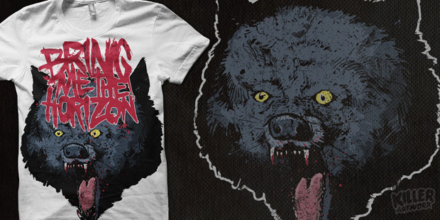 BMTH wolf shirt