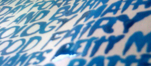 7Point Open Air 2011 Schrift