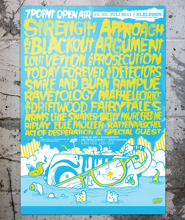 7Point Open Air 2011 Poster