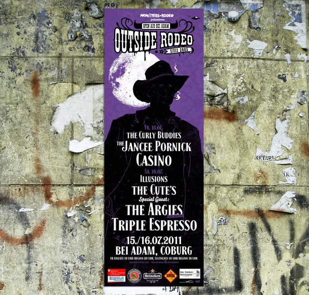 Outside Rodeo 2011 Poster