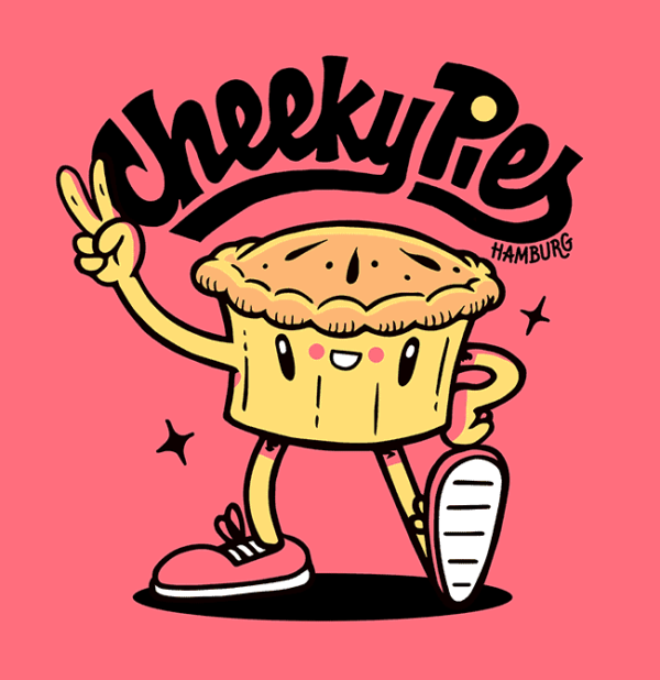CHEEKY PIES – LOGO