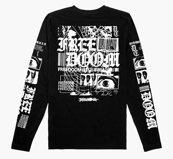 DISTURBIA CLOTHING – FREEDOOM