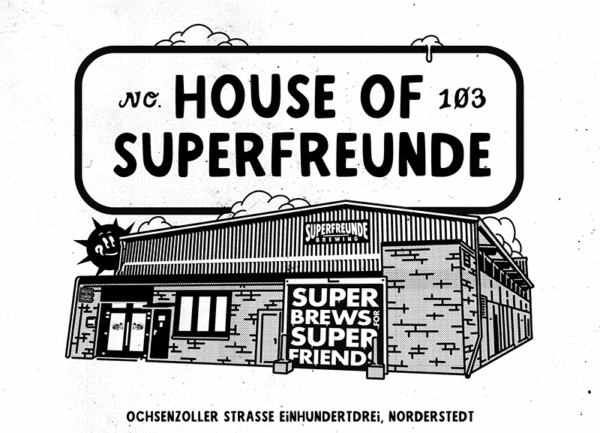 SUPERFREUNDE – HOUSE ILLUSTRATION