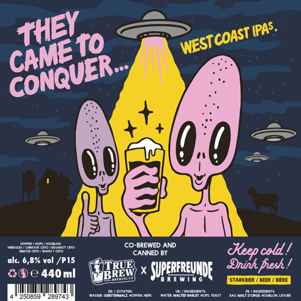 SUPERFREUNDE/TRUEBREW – THEY CAME TO CONQUER…