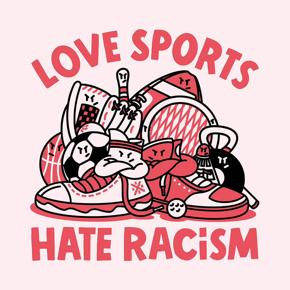 LOVESPORTSHATERACISM-KEINBOCKAUFNAZIS