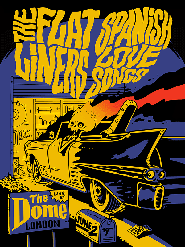 THEFLATLINERS-SPANISHLOVESONGS-POSTER