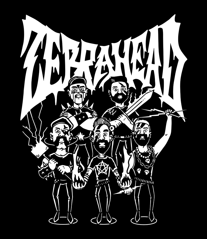 ZEBRAHEAD-GOTHBAND