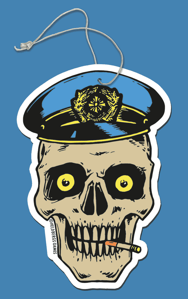 HELDBERGSGAMES-COPSKULL-AIRFRESHENER