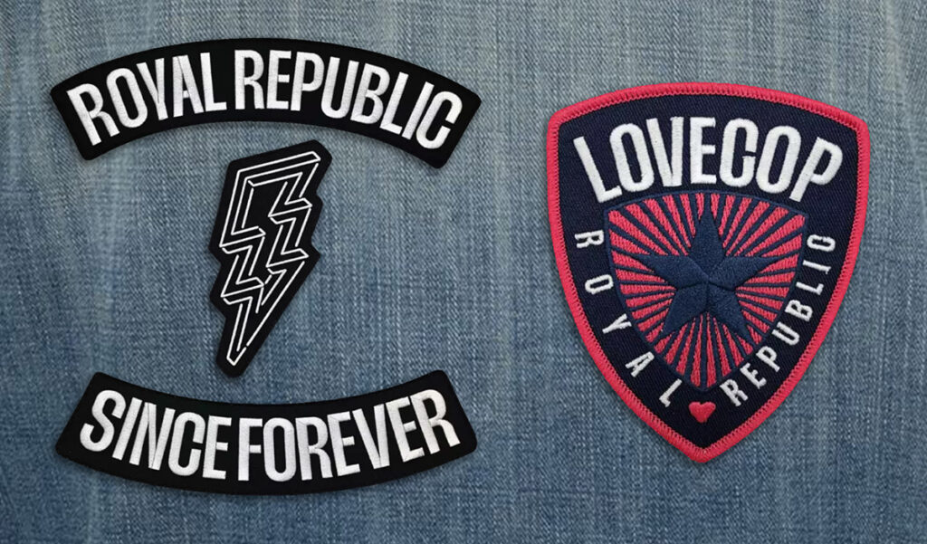 ROYALREPUBLIC-LOVECOP-PATCHES